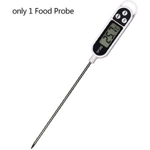 1 Pcs Digitale Voedsel Thermometer Lange Probe Elektronische Koken Thermometer voor Cake Soep Bak BBQ Vlees Voor Keuken Thermometer