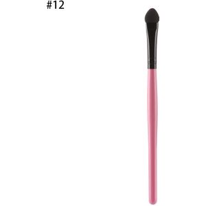 5Pcs Draagbare Wenkbrauw Spons Stok Oogschaduw Applicator Lange Handvat Eyeshadow Brush Cosmetische Vrouwen Beauty Makeup Tools