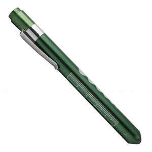 10 PCS Pen Type Aluminium Pocket Medische Penlight Otoscoop Oogspiegel LED Zaklamp voor Dental Keel Controleren