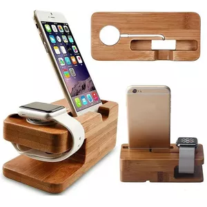 Laadstation voor meerdere apparaten, mobiele telefoon, laadstation 50 W, USB -oplader, snellader, organizer, compatibel met mobiele telefoon, draadloze oplaadstandaard