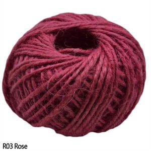 30 meter Natuurlijke Jute Hessische Jute Twijn Cord Hennep Touw Party Wedding Wrapping Cords Discussie DIY Scrapbooking Craft Decor