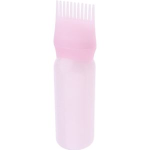 Salon Kappers Kleur Dye Permanenten Doseren Kam Fles Applicator 60Ml
