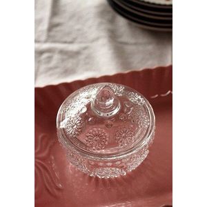 Prachtige Kristal Gesneden Glazen Mariadistel Sap Emmer Suiker Kom Westerse Servies Transparante Glaswerk Diner Gebruik