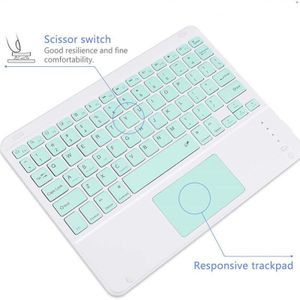 Bluetooth-Compatibel Toetsenbord Voor Android Windows Systeem Tablet Laptop Draadloze Met Touchpad Voor Ipad Huawei Lenovo Sansumg Tab