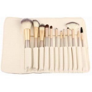 12/18/24 Pcs Professionele Make-Up Borstel Kits Facial Blending Brush Set