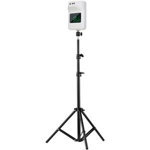 K3X Contactloze Temperatuur Meter Koorts Alarm Digitale Infrarood Thermometer Muur Gemonteerde + 1.6M Verstelbare Thermometers Statief