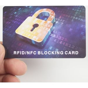 Credit Card Protector Rfid Blocking Nfc Signalen Shield Secure Voor Paspoort Purse