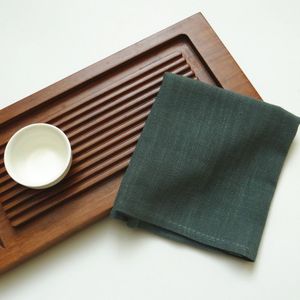 6Pcs Katoen Linnen Servet Huishoudelijke Artikelen Keuken Schoon Thee Handdoek Hotel Restaurant Diner Tafel Decoratie Doek Bruiloft Servetten