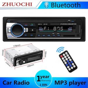 1DIN 24V Autoradio Audio Stereo Digitale Bluetooth MP3 Multimedia Speler Fm Ontvanger 60Wx4 Usb/Sd Met In dash Aux Input