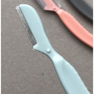 Kinepin 3Pcs Wenkbrauw Trimmer Gezicht Haar Remover Vrouwelijke Wenkbrauw Scheerapparaat Veilig Scheren Trimmen Mes Make-Up Tools