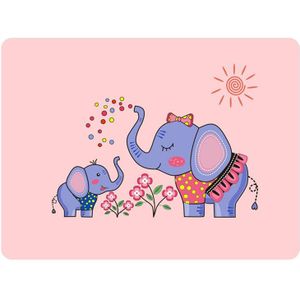 Cartoon kinderen Siliconen Placemat Hittebestendige Plaat Mat Kinderen Coaster Baby Tafel Mat antislip Isolatie Pad