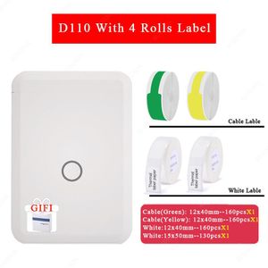 Niimbot D101 Draadloze Label Printer Draagbare Pocket Label Printer Bluetooth Thermische Label Maker Snelle Afdrukken Thuisgebruik Kantoor