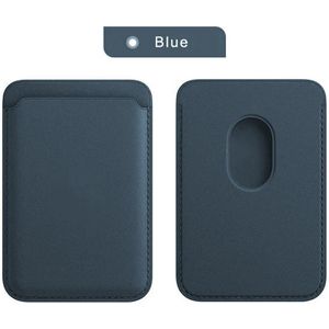 Magnetische Magsafe Lederen Portemonnee Houder Case Voor Iphone 12 Pro Max 12 Mini 12 Magsave Pocket Back Cover Wallet Card slots Case