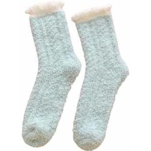 Women's Fluffy Long Socks Thicken Winter Sleeping Women Cold Weather Snow Days Warm Fur Fleece Floor Socks