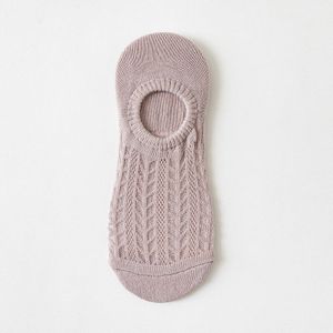 1 Pair Woman Socks Casual Solid Color Summer Invisible No Show Sock Slippers Silicone Anti-slip Low Cut Ankle Boat Socks Women