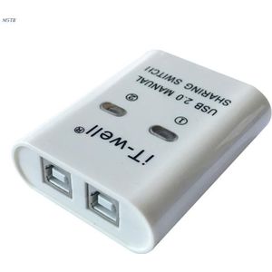 Usb Drive-Gratis Manual Printerdeling Apparaat Twee Computers Delen 1 Usb Apparaat Voor Toetsenbord Muis Usb Flash Drive printer M5TB