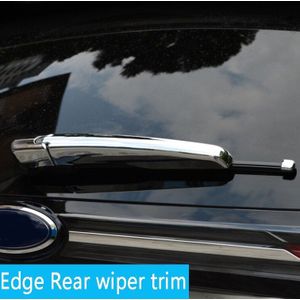 Voor 15-19 Ford Edge Achterruitenwisser Bekleding Abs Chrome Car Rear Wiper Trim Cover Ruitenwisser Stickers