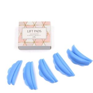 10 Pc/5 Paar Diy Siliconen Wimper Permanenten Pad Wimperkruller Accessoires Applicator Wimper Breiden Gereedschap Reuseable