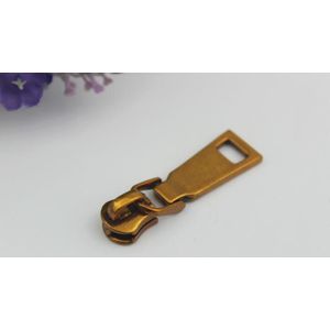 20Pcs 5 # Metalen Rits Sliders Voor Jassen Kleding Rits Hoofd Trekt Zip Reparatie Kit DIY Tas Naaien accessoires
