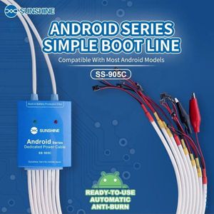 SS-905C Voor Android Telefoon Test Kabel boot Voeding Kabel Een Knop Boot Controle lijn voor Huawei Xiaomi Samsung VIVO OPPO