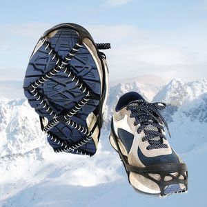 1 paar Ijs Sneeuw Grijper Outdoor Unisex Antislip Elastische Schoenen Laarzen Spikes Grips voor Wandelen Wandelen op Sneeuw en Ijs