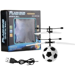 Licht Gewicht Infrarood Inductie Vliegende Flash Disco Magic Led Voetbal Stage Lamp Helicopter Kinderen Speelgoed Cadeau Voor Kinderen
