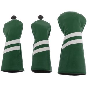 3 Packs Duurzaam Hout Hoofd Cover Protector 400cc Headcover Guard Golfer