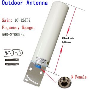 Zqtmax Communicatie Omni Outdoor Antenne 698-2700Mhz Voor Gsm Dcs Signaal Booster 2G 3G 4G repeater Tmts Lte Signaal Versterker
