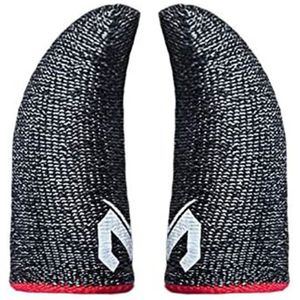 Elastische Touchscreen Vinger Mouw Naadloze Ademend Anti-Zweet Vingercondoom Voor Mobiele Telefoon Game Gdeals