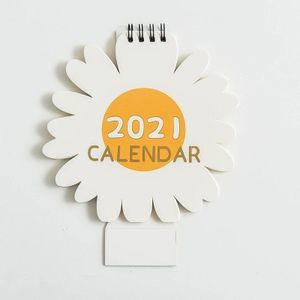 Cartoon Dier Eenhoorn Desktop Kalender Kersenbloesems Schema Planner Kawaii Agenda Tafel Kalender