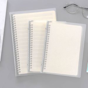 A5/B5 Losse Blad Notebook Leeg Grid Line Dot Engels Papier Refill Spiraal Bindmiddel Note Boek Wekelijkse Planner Kantoor schoolbenodigdheden