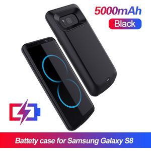 Batterij Lader Batterij Case Voor Samsung Galaxy S9 S8 Plus Note 8 Note 9 Zachte Tpu Opladen Telefoon Power Bank cover Case