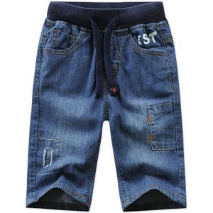 summer children jeans shorts toddler clothing kids letter leisure denim shorts for boys 100-160 cm dwq684