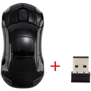 Creatieve Computer Accessoires 2.4 Ghz 3D Optische Draadloze Muis Muizen Auto Vorm Ontvanger Usb Voor Pc Laptop