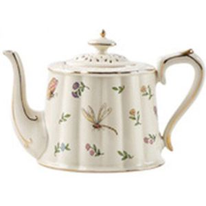 Keramische Europese Stijl Kleine Luxe Thuis Thee Set High-End Phnom Penh Cup Britse Afternoon Tea Cup Bloem thee Kopje Thee Pot