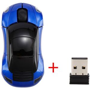 Creatieve Computer Accessoires 2.4 Ghz 3D Optische Draadloze Muis Muizen Auto Vorm Ontvanger Usb Voor Pc Laptop