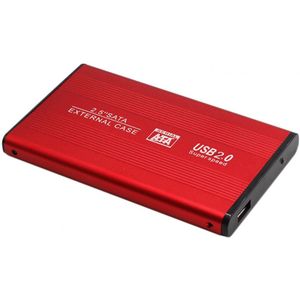 2.5 Inch Usb 2.0 Externe Harde Schijf Case Lichtgewicht Harde Schijf Behuizing Vakmanschap Voor Pc