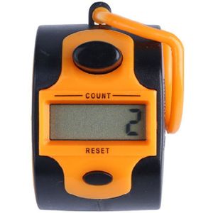 Digitale Hand Telapparaat 5 Digit Manual Druk Clicker Led Backlight Recorder