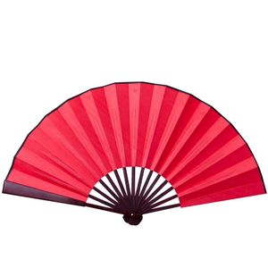 10.6 Inch/13 Inch Zijden Doek Blank Chinese Vouwen Fan Houten Bamboe Oudheid Vouwen Ventilator Voor Kalligrafie Schilderen Thuis decor