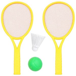 1 Set/4Pcs Funny Nuttig Leuke Chic Plastic Racket Set Voor Outdoor Familie