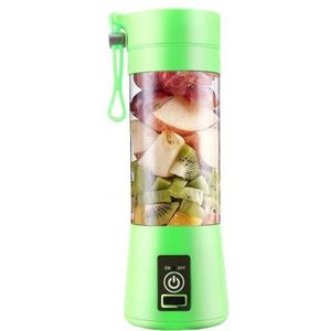 4 Bladen Draagbare Blender Elektrische Blender Usb Oplaadbare 500Ml Juicer Cup Extractor Fruit Smoothie Maker Cup Fles En Cover
