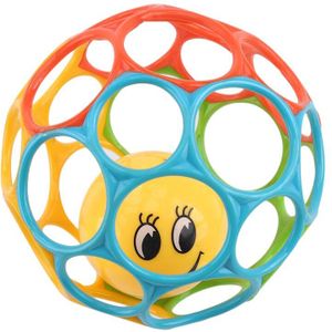 Baby Speelgoed Bell Bijt Bal Hand Kleurrijke Vangen De Plastic Gat Bal Verwijderbare Rammelaar Creatieve Baby Interactief Spel Speelgoed