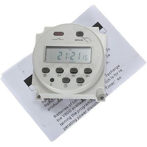 DC 5V Vertragingsrelais Instelbare LED-display Timerrelaismodule Automatiseringsschakelmodule voor timerrelais, relais