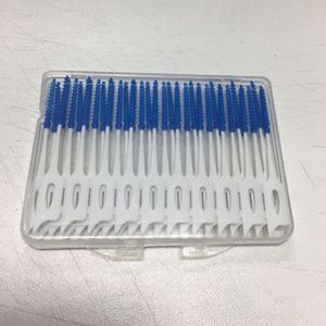 40 Stks/pak Zachte Volwassenen Interdentale Borstels Schoon Tussen Tanden Floss Kwasten Tandenstoker Tandenborstel Dental Oral Care Tool Pp + Tpe