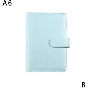 A5 A6 Klassieke Losbladige Ringband Notebook Planner Klassieke Notebook Bindmiddel Notebook Dagboek Planner Blad Losse Cover R q7M6