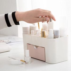 Make Organisatoren Desktop Comestics Make Storage Case Saving Ruimte Lade Soort Doos Plastic Make Organisator Huid Escritori # T2