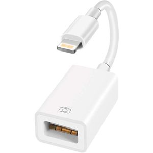 Otg Kabel Adapter Usb 3.0 Naar Lightning Camera Connection Kit Voor Iphone Ipad Flash Drive Muis Microfoon Converter Kabel