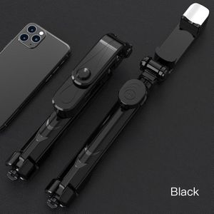 Mode Bluetooth Selfie Stok Statief Met Licht Invullen Uitschuifbare Aluminium Remote Selfie Stick Voor Home & Travel Accessoires