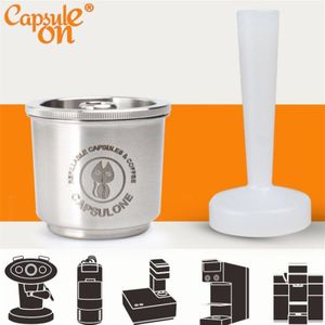 TTLIFE Hervulbare Koffie Capsule Pod Resuable Filter Cup Fit Voor Illy Koffiemachine Metalen Rvs Koffie Capsule Gereedschap