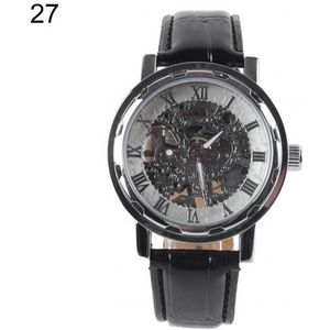 Skeleton Horloges Mechanische Automatische Horloge Mannen Sport Klok Casual Business Polshorloge Relojes Hombre